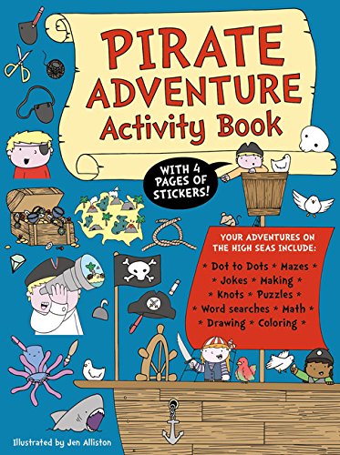 Pirate Adventure Activity Book [Paperback]