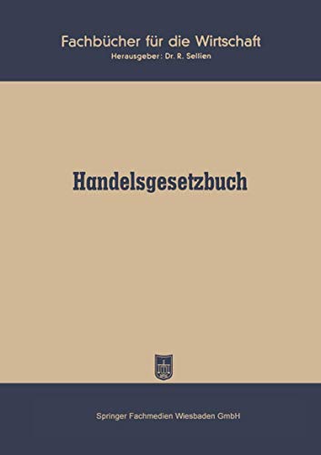 Handelsgesetzbuch vom 10. Mai 1897 ohne Seerecht) [Paperback]