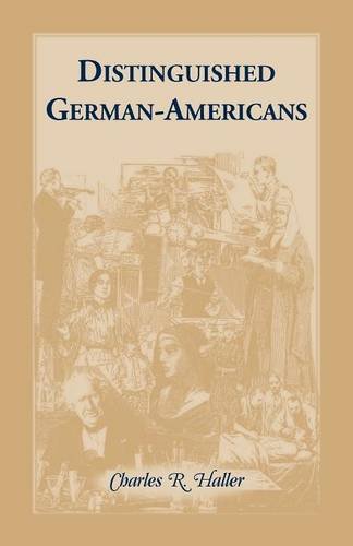 Distinguished German-Americans [Paperback]