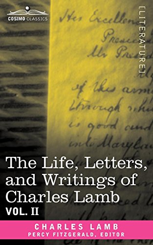Life, Letters, and Writings of Charles Lamb [Paperback]