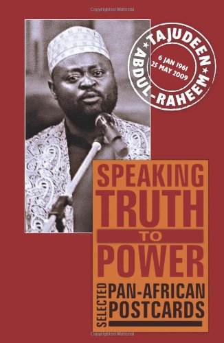 Speaking Truth to Power Selected Pan-African Postcards [Paperback]