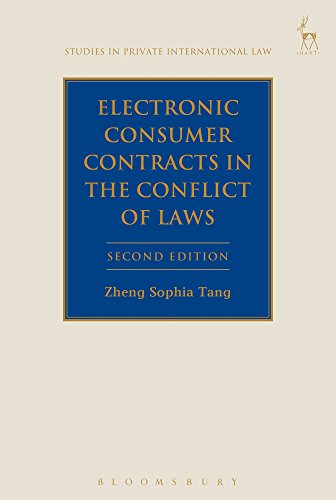 Electronic Consumer Contracts in the Conflict of Laws [Paperback]