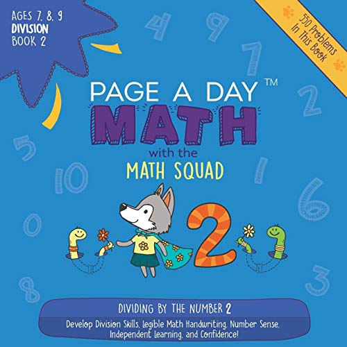 Page A Day Math Division Book 2  Dividing by the Number 2 [Paperback]