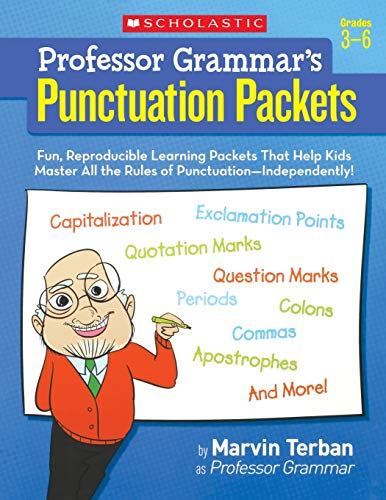 Professor Grammars Punctuation Packets Fun, Reproducible Learning Packets That [Paperback]