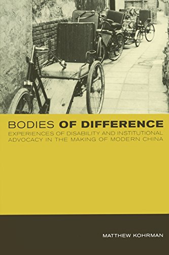 Bodies of Difference Experiences of Disability and Institutional Advocacy in th [Paperback]