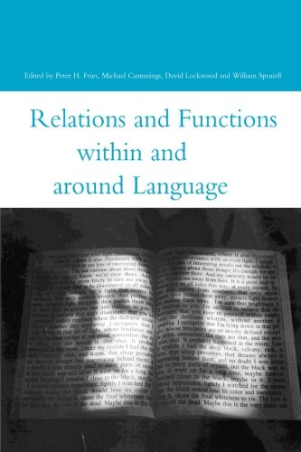 Relations and Functions within and around Language [Hardcover]