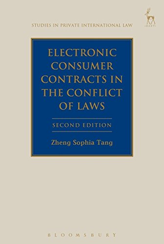 Electronic Consumer Contracts in the Conflict of Laws [Hardcover]