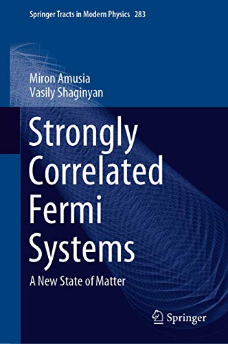 Strongly Correlated Fermi Systems A New State of Matter [Hardcover]
