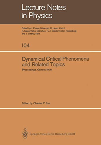 Dynamical Critical Phenomena and Related Topics Proceedings of the Internationa [Paperback]