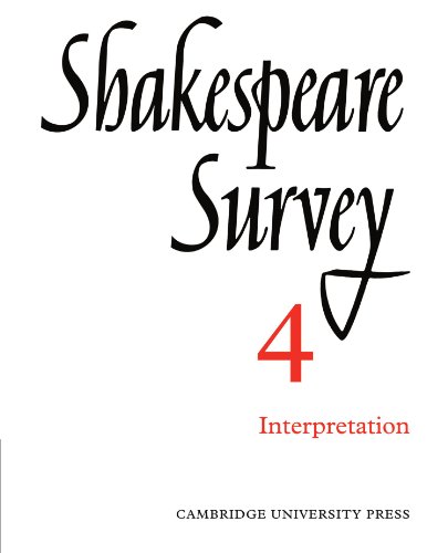 Shakespeare Survey [Paperback]