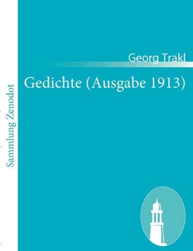 Gedichte (ausgabe 1913) (german Edition) [Paperback]