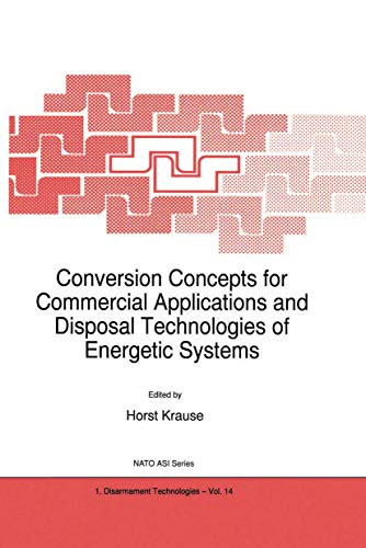 Conversion Concepts for Commercial Applications and Disposal Technologies of Ene [Hardcover]
