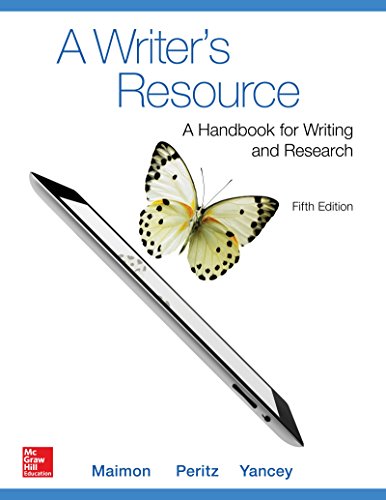 A Writer's Resource (comb-version) Student Edition [Paperback]