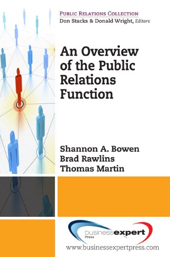 An Overview To The Public Relations Function (public Relations Collection) [Paperback]