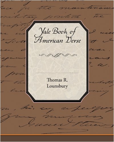 Yale Book of American Verse [Paperback]