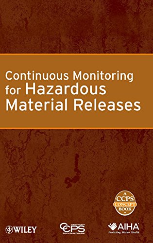 Continuous Monitoring for Hazardous Material Releases [Hardcover]