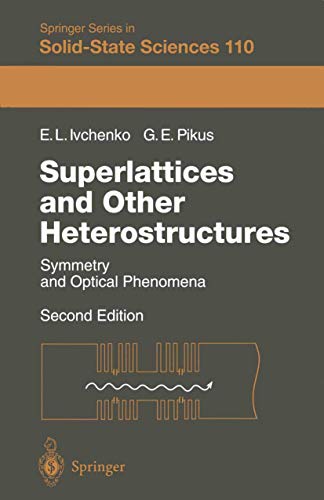 Superlattices and Other Heterostructures Symmetry and Optical Phenomena [Paperback]
