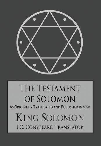 The Testament Of Solomon [Hardcover]