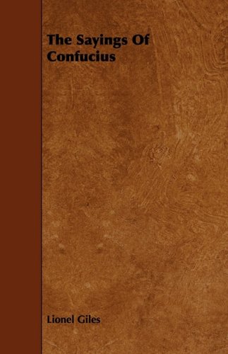 Sayings of Confucius [Paperback]