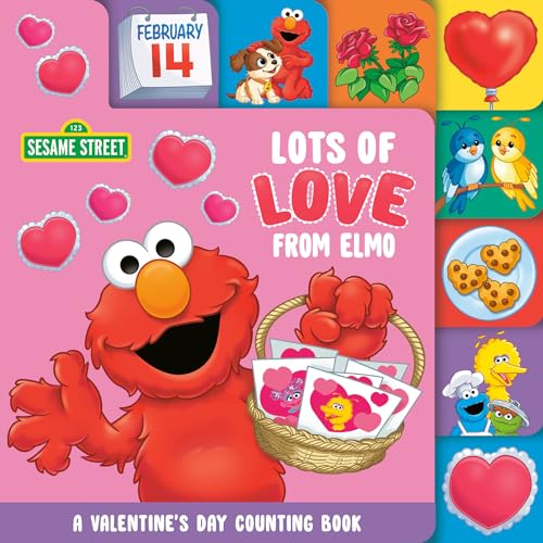 Lots of Love from Elmo (Sesame Street) A Valentine's Day Counting Book [Board book]