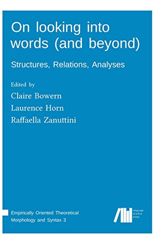 On Looking into Words (and Beyond) [Hardcover]