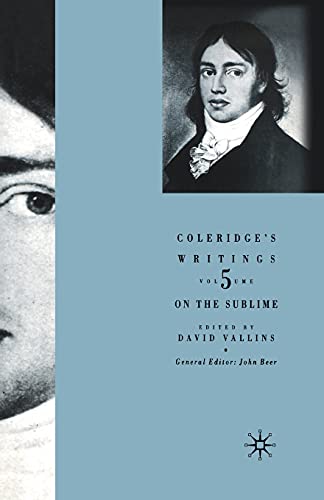 Coleridge's Writings On the Sublime [Paperback]