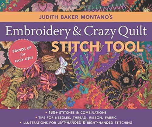Judith Baker Montano's Embroidery &amp Craz 180+ Stitches &amp Combinations   [Spiral bound]