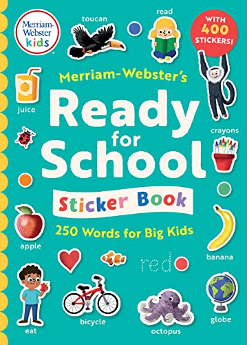 Merriam Websters Ready For School Sticke [CLOTH               ]