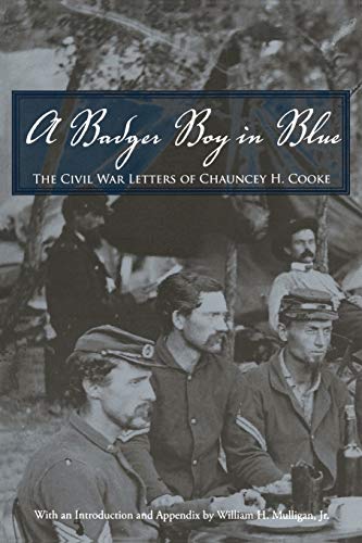 A Badger Boy In Blue The Civil War Letters Of Chauncey H. Cooke (great Lakes Bo [Paperback]