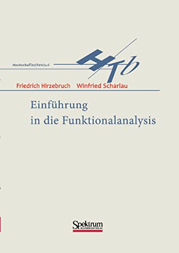 Einfhrung in die Funktionalanalysis [Paperback]