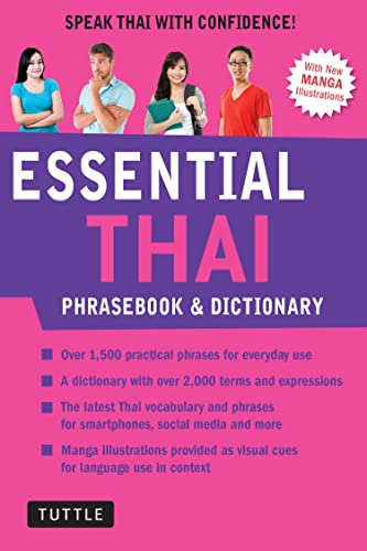 Essential Thai Phrasebook & Dictionary Speak Thai with Confidence (Revised [Paperback]