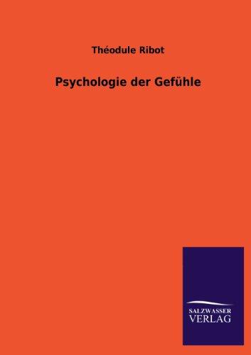 Psychologie der Gefhle [Paperback]