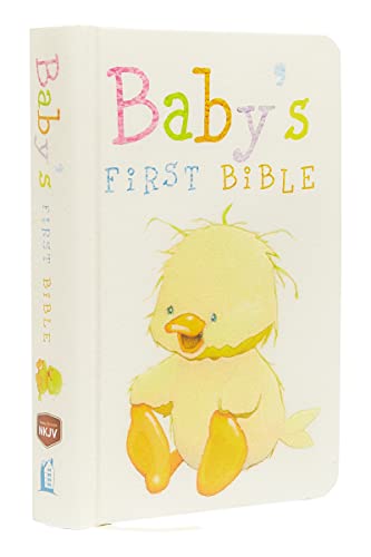 NKJV, Baby's First Bible, Hardcover, White Holy Bible, New King James Version [Hardcover]