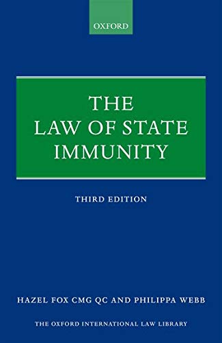 The Law of State Immunity [Hardcover]