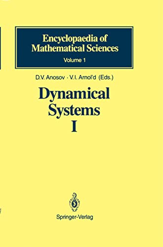 Dynamical Systems I Ordinary Differential Equations and Smooth Dynamical System [Paperback]