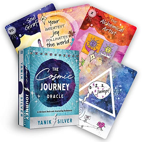 The Cosmic Journey Oracle A 55-Card Deck and Journaling Guidebook [Cards]