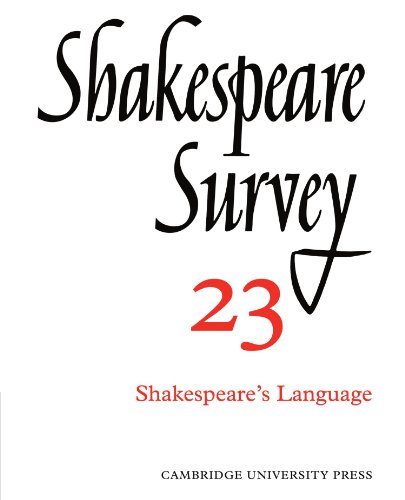 Shakespeare Survey [Paperback]