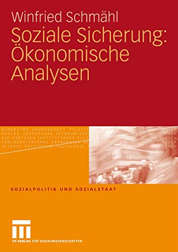 Soziale Sicherung konomische Analysen [Paperback]