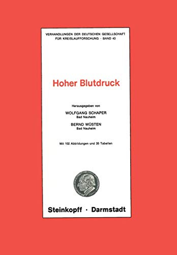 Hoher Blutdruck [Paperback]
