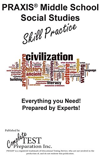 Praxis Middle School Social Studies Skill Practice [Paperback]