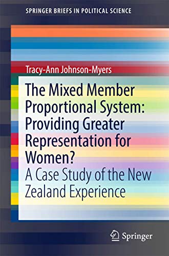 The Mixed Member Proportional System Providing Greater Representation for Women [Paperback]