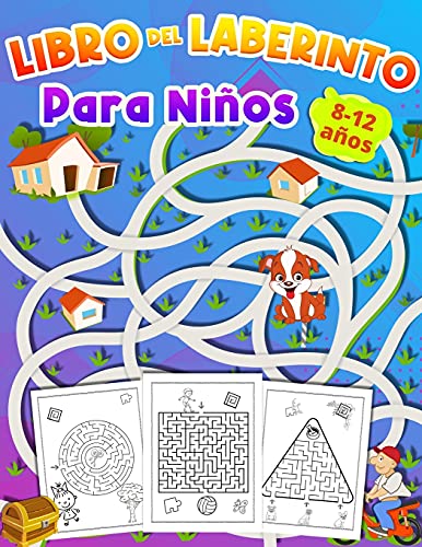 Libro Del Laberinto Para Ninos 8-12 aos Cuaderno de Laberintos para Nios 6 -  [Paperback]