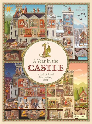 A Year in the Castle A Look and Find Fantasy Story Book [Hardcover]