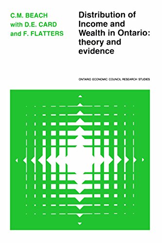 Distribution Of Income And Wealth In Ontario Theory And Evidence (heritage) [Paperback]