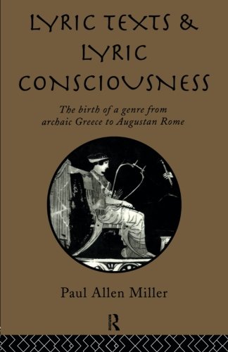 Lyric Texts &amp Consciousness [Paperback]