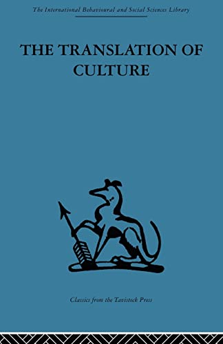 The Translation of Culture Essays to E E Evans-Pritchard [Paperback]