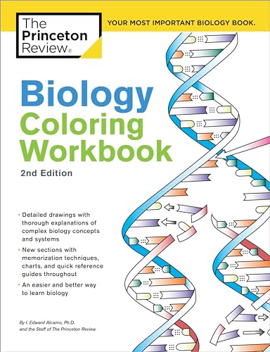 Biology Coloring Workbook, 2nd Edition An Easier and Better Way to Learn Biolog [Paperback]