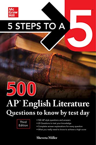 5 Steps to a 5: 500 AP English Literature Questions to Know by Test Day, Third E [Paperback]