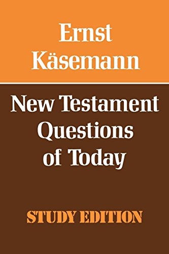 New Testament Questions For Today [Paperback]
