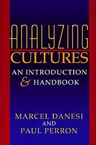 Analyzing Cultures An Introduction and Handbook [Paperback]